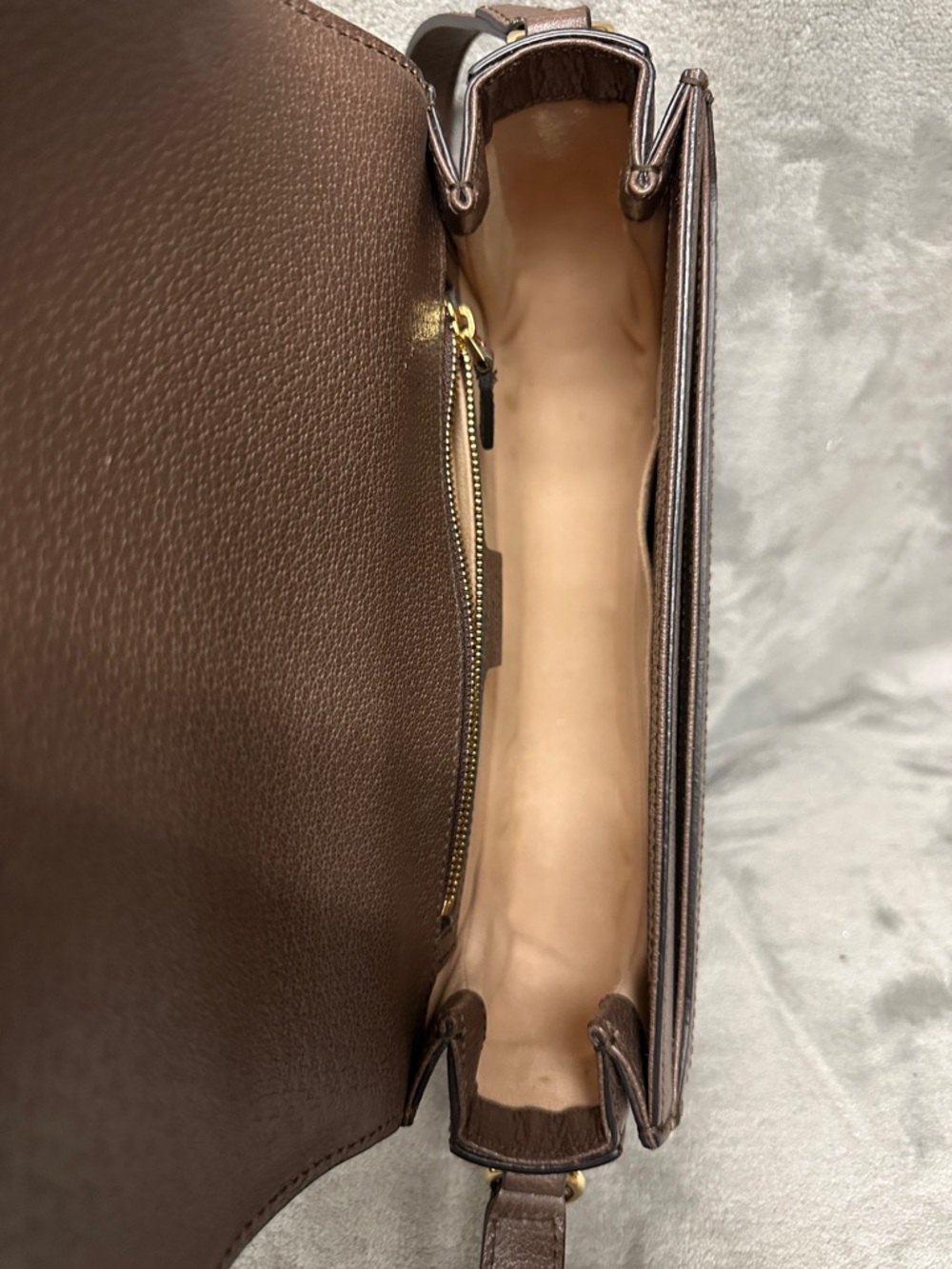 Bundle! Gucci GG Supreme Monogram Web Small Ophidia Flap Bag - Picture 9 of 14